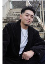 ピケ(pique) フェードカット×パーマ×メンズカット/20代/30代/40代/にも人気