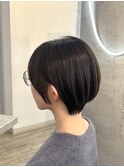 横顔まできれいに見える大人ショート