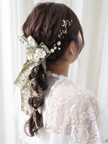 ヴィサージュアクト(VISAGE a.c.t)&nbsp;ゆるふわ編み下ろしヘア♪