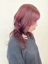 モリオフロムロンドン 松戸店(Morio from London)&nbsp;【松戸 アイダ】10代20代巻き髪レイヤースタイル×レッドカラー