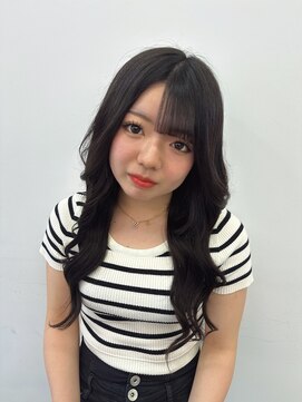 ロサ ファイブヘアー(Rosa..5Hair) ナチュラルブラックロング