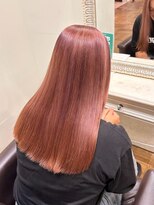 エクファ ヘア リゾート 大津 瀬田店(ex-fa hair resort)&nbsp;ミルクティーブロンド/ダークブルー/デジタルパーマ/大津/瀬田