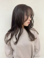 シエ バイ ケンジ 湘南台(sie by KENJE)&nbsp;ダークパープル/ナチュラルショート/夏のヘアアレンジ/湘南台