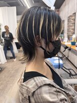 ルーナヘアー(LUNA hair)&nbsp;マッシュウルフ/ショートウルフ/レイヤー/デザインカラー/20代