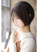30代40代50代◎大人ナチュラルレイヤーショートボブ