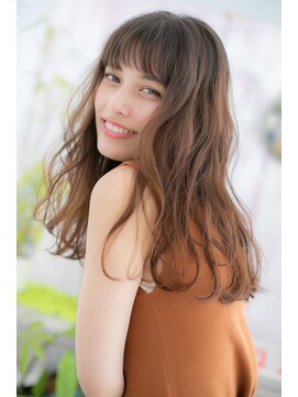 ミック 日暮里店(miq) 重軽ミックス◎ニュアンスカラーフリンジウェーブa