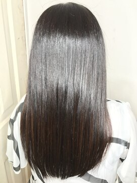 カンナヘアーメゾン(Canna hair maison) 【梅田中津canna】SNB3縮毛矯正　ツヤ感×大人上品ストレート