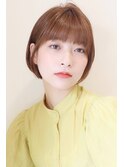 【I.】大人女性におすすめストレートナチュラルショートボブ　