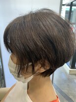 スタジオドーム(studio DOmE)&nbsp;やわらかショート/前下がり/ふんわり/カール/大人女子/艶感/50代