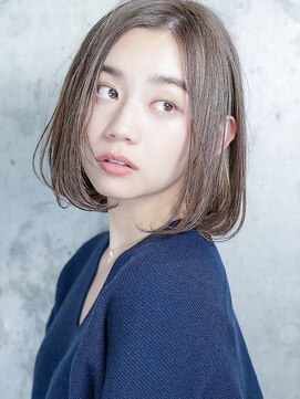 ジーナ 船橋(Zina) 小顔セミウェットウェーブピンクベージュハイライトカラー