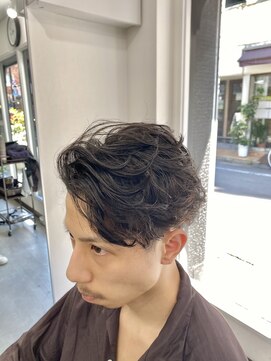 ノイ 経堂(noi) ワイルドアップバングパーマ