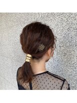 アマート(AMAT)&nbsp;ふんわりヘアアレンジ