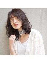 アトリエ フェム(atelier.fem)&nbsp;くびれグレージュミディアムスタイル