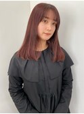 ぷつっとミディ_くびれレイヤーベージュピンクグレージュ