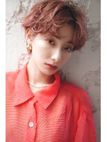 カライングドゥ(ing deux)&nbsp;大人可愛い20代30代40代黒髪前下がりショートボブ丸みショート◎