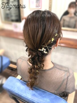 タグマル 金箔販売あり！編みおろしスタイル☆