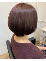 イオエ(ioe)&nbsp;黒髪/ボブルフ/ネビージュ/小顔/ワンレン/髪質改善/グレージュ