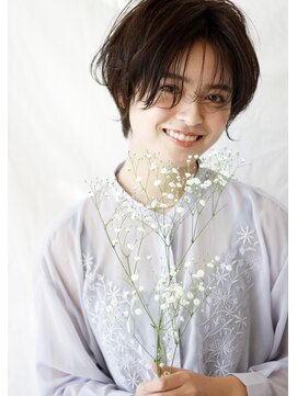 レリーキルト 岡本(RelyQuilt) 顔型診断ショート5×髪質改善カラー【岡本/芦屋/三ノ宮】