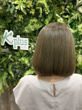 ケープラス(K+plus) ミディアムボブスタイル