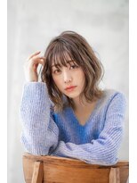 イルハバナ 渋谷(ill HAVANA)&nbsp;くびれボブ/グレージュ/ボブ