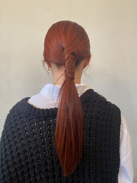 リリアン(Liliane) orange red