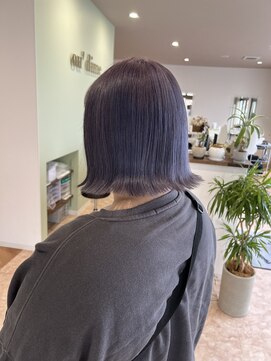 オーダイム(ou' dime) ブルーラベンダーカラー