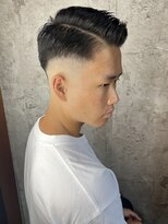 ロンド クラン 岡崎(Lond Clan)&nbsp;スキンフェード_七三分け_サイドパート