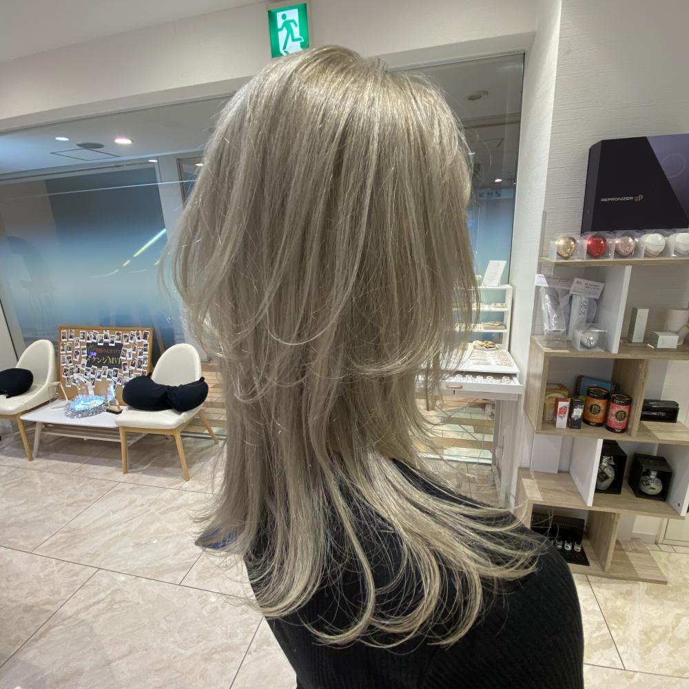色気あるレイヤーカット☆ホワイトブランド：L182584511