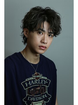 リップス 大宮(LIPPS) 波巻きマッシュウルフ