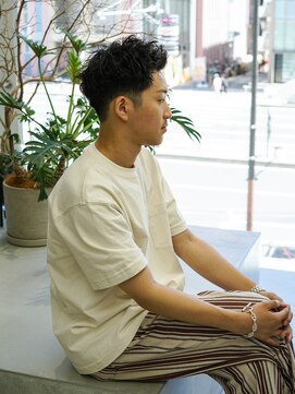 クラスコウベ 三宮店(Krass kobe) MEN'S HAIRスパイキーショート【上野　竜司】