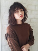 ミセスミディアムボブ×ノンダメージ水素カラー