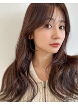 グローブス オモハラ(THE GLOBES OMOHARA)&nbsp;顔まわりレイヤー×ショコラブラウン