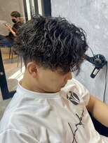 アンディ 御堂筋なんば店(ANDY)&nbsp;ツイストスパイラルパーマツーブロックツイストパーマ