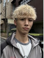 ナループロアオハナ(Nalu pu loa ohana)&nbsp;メンズパーマ/ブリーチパーマ/波巻きパーマ/ブリーチ毛