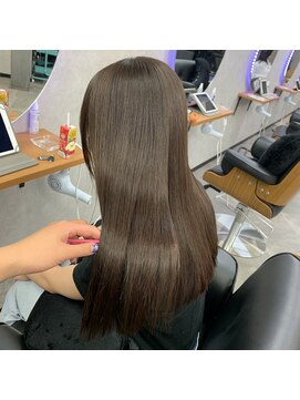 フラワーバイ ビーガーデン(FLOWER by B.GARDEN) ナチュラルブラウン×トリートメント