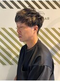 美シルエットショートマッシュ×メッシュカラー#3
