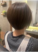 丸みショートボブ