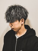 ルーストデラックス 京都河原町三条(ROOST dx) タテオチ質感ホワイトハイライト