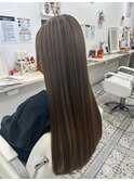【髪質改善】　ストレートロング