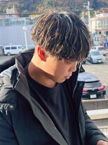 ラック 由比ヶ浜(LUCK)&nbsp;【波巻きパーマ×ハイライト】