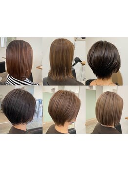 丁寧なカウンセリングでお悩みに寄り添いあなたに似合うスタイルを提案☆ご自宅でも再現しやすいスタイルへ