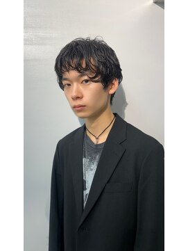 ヴェイン 渋谷(vain) オシャレメンズパーマ 短髪