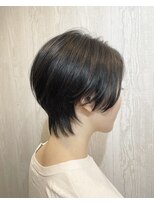 テーラヘアー 妙典店(TELAHAIR)&nbsp;首に沿う襟足とふんわりトップな前下がりショートボブ♪妙典