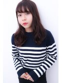 暗髪X透明感☆大人可愛いピンクブラウン