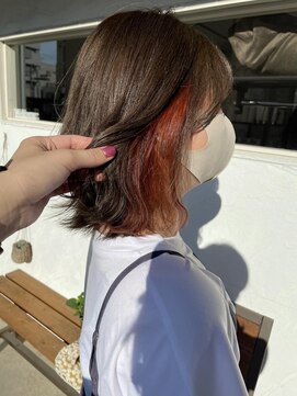 アニー 松戸(ANNI) ミディアムヘア/暗めカラー/グランマッシュ/松戸駅