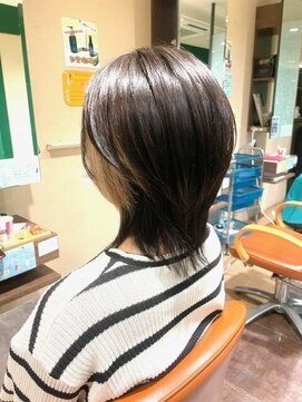 フレンズ ラソラ札幌(friend's) 【札幌白石　マッシュレイヤー インナーカラー k　】