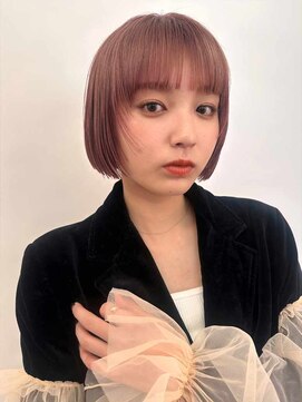 ミンクス ギンザ セントラル(MINX ginza central) 【MINX】似合わせ小顔カットメルティカラー_銀座/髪質改善