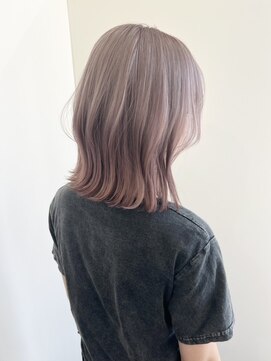 ヘアデザイン シャンボール(HAIR DESIGN chambord) ピンクベージュ