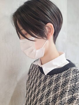 エリマ 武蔵小杉(elima) 武蔵小杉大人ショートボブベージュカラー小顔レイヤーカット30代