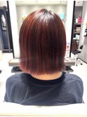 切りっぱなしボブ
